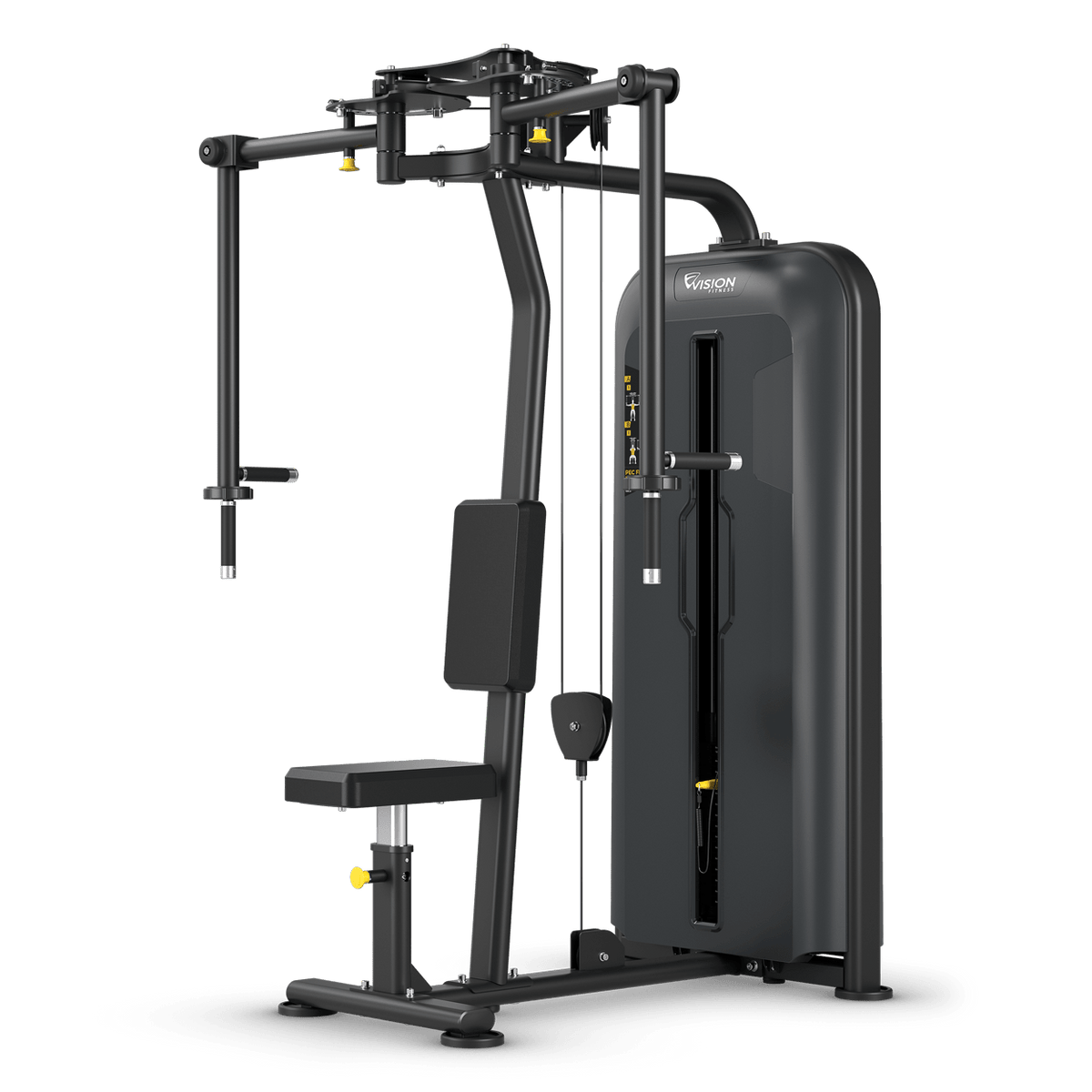 Vision Fitness - Keystone SL221 Pec Fly / Deltoïde Postérieur avec Compteur de Répétitions et Poids Incrémentiel