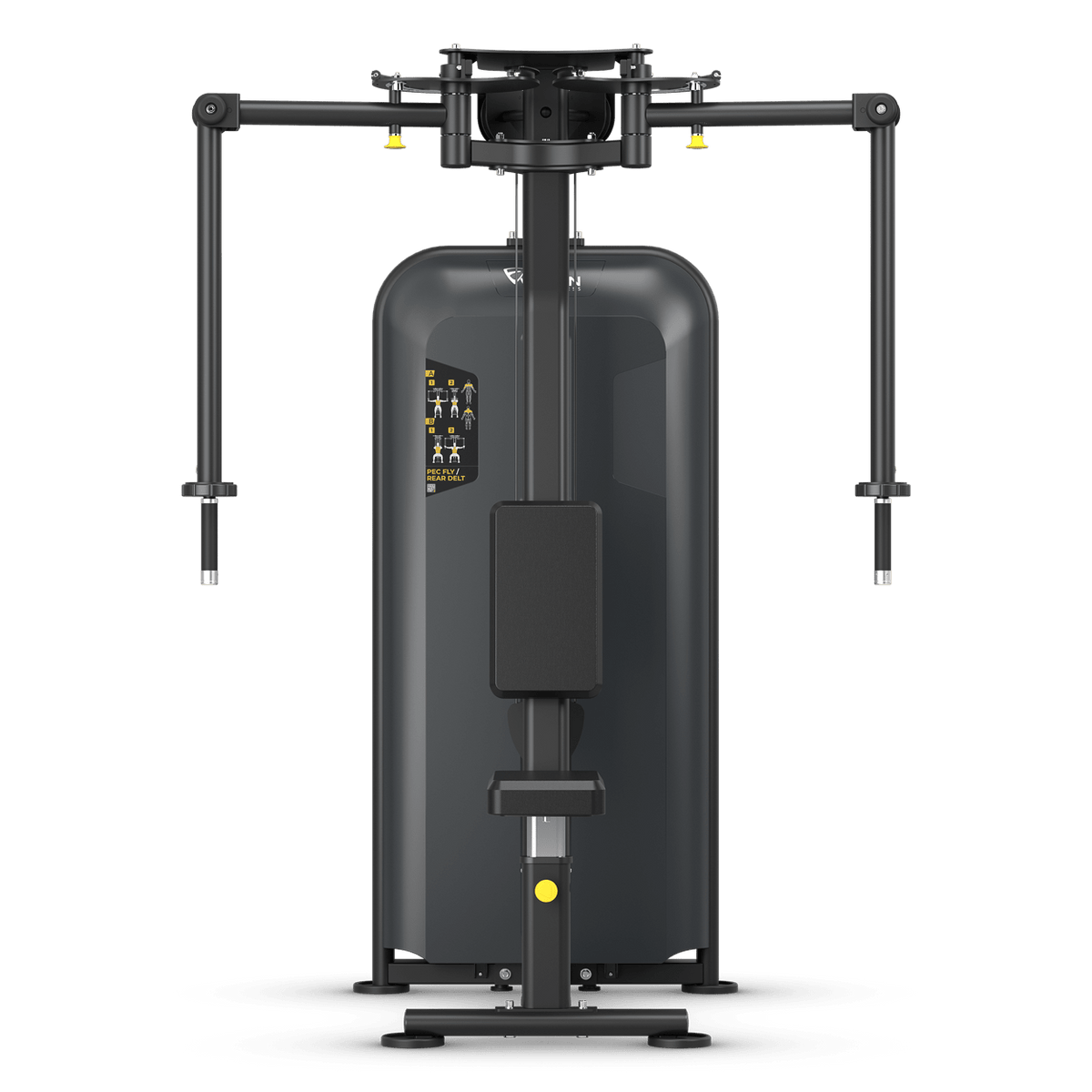 Vision Fitness - Keystone SL221 Pec Fly / Deltoïde Postérieur avec Compteur de Répétitions et Poids Incrémentiel