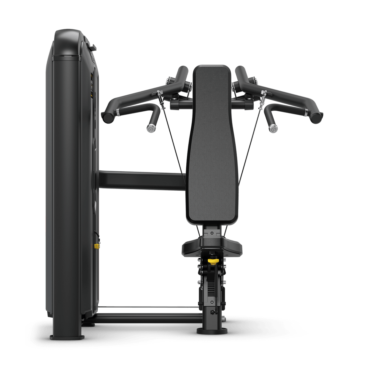 Vision Fitness - Keystone SL23 Converging Shoulder Press with Rep Counter, Increment Weight, and Counter Balance