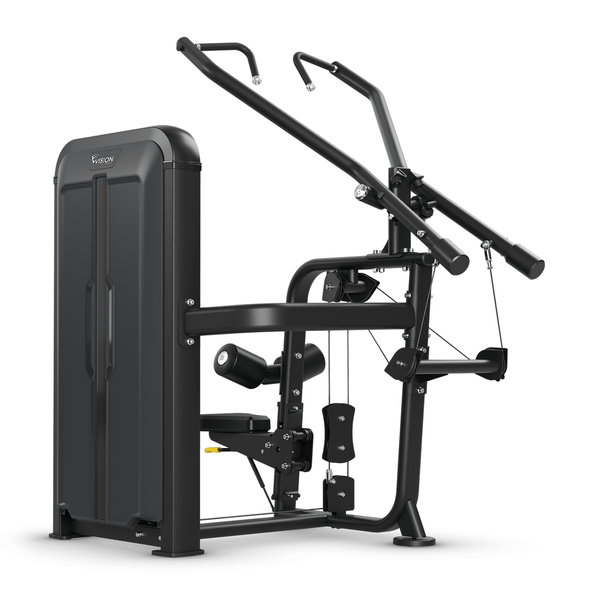 Vision Fitness - Keystone SL23 Diverging Lat Pulldown with Rep Counter and Increment Weight