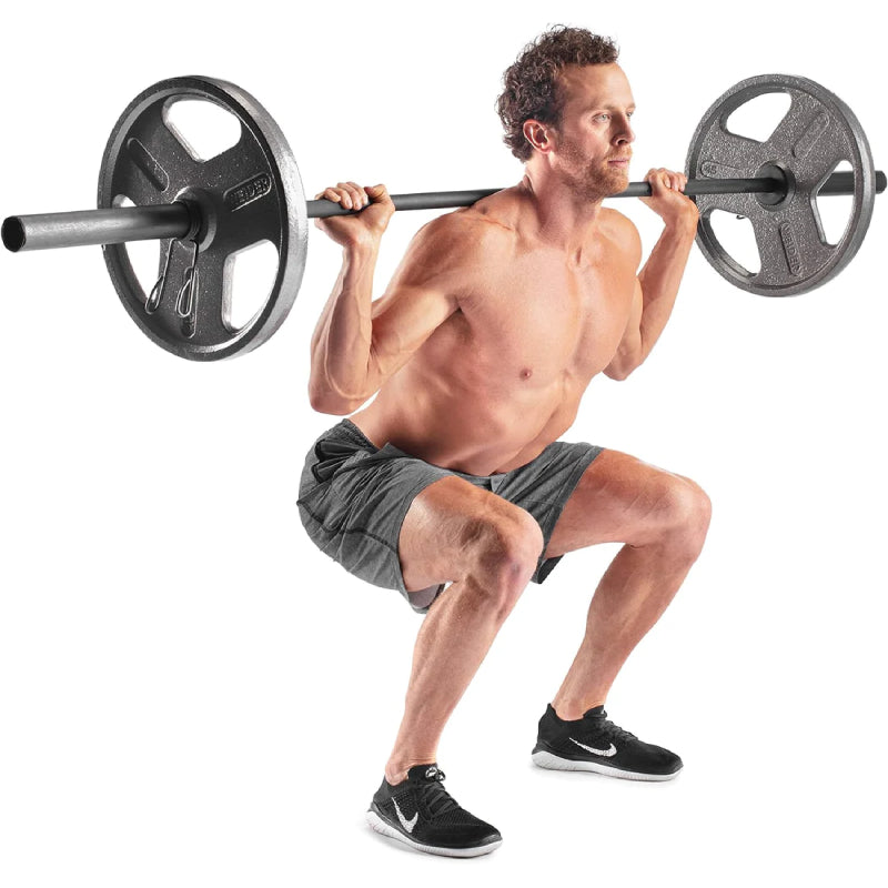 Man with Olympic Bar