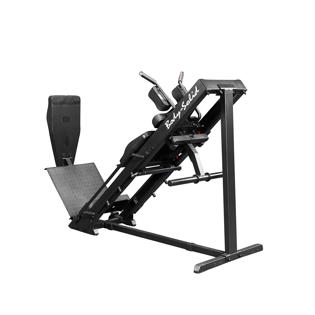 Body-Solid - GLPH1100B Presse à cuisses et Hack Squat - Châssis noir