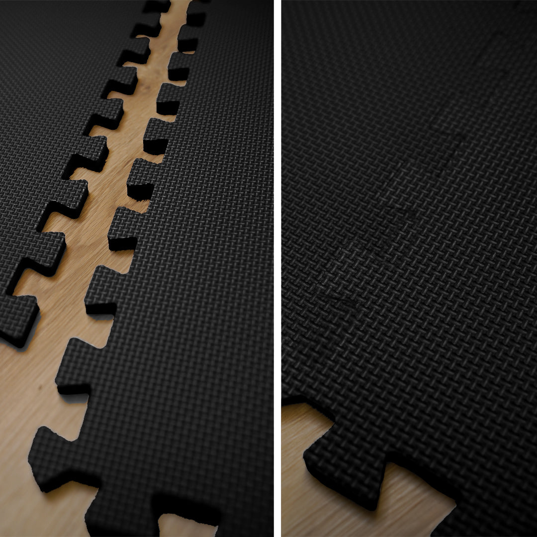 Element Foam Flooring 24" x 24" x 1/2" - Black (6 Pack)