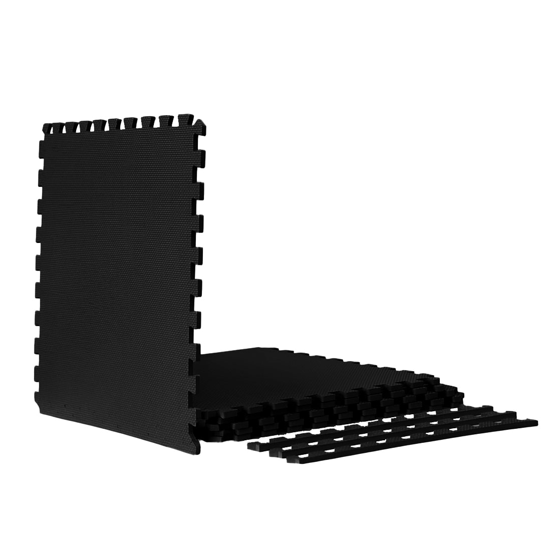 Element Foam Flooring 24" x 24" x 1/2" - Black (6 Pack)