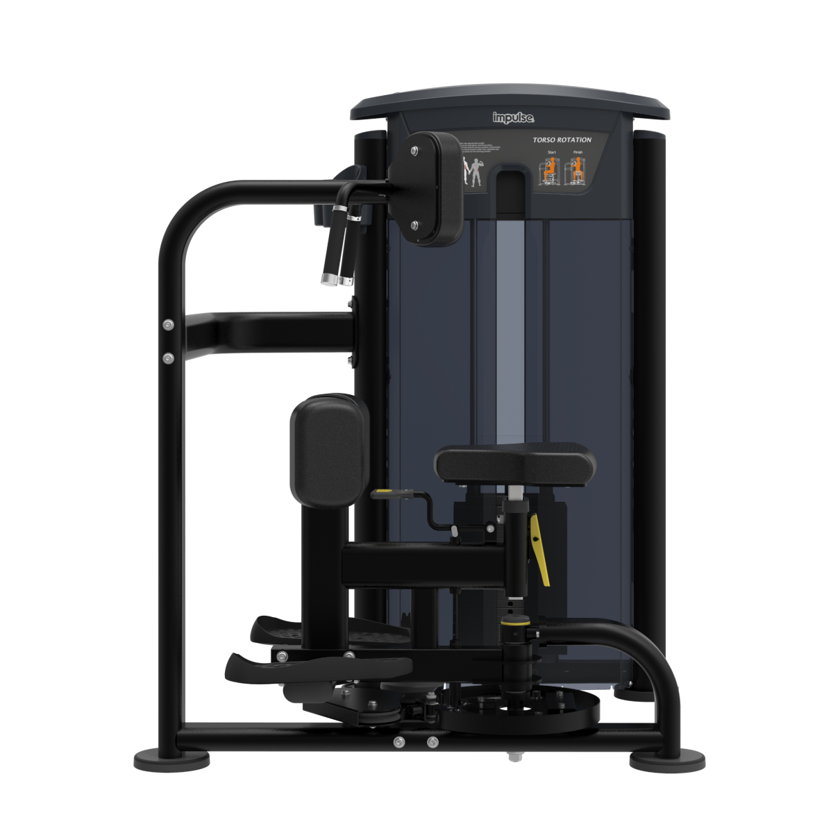 Element Fitness - 9518 Rotation du torse MERCURE NOIR 200lbs