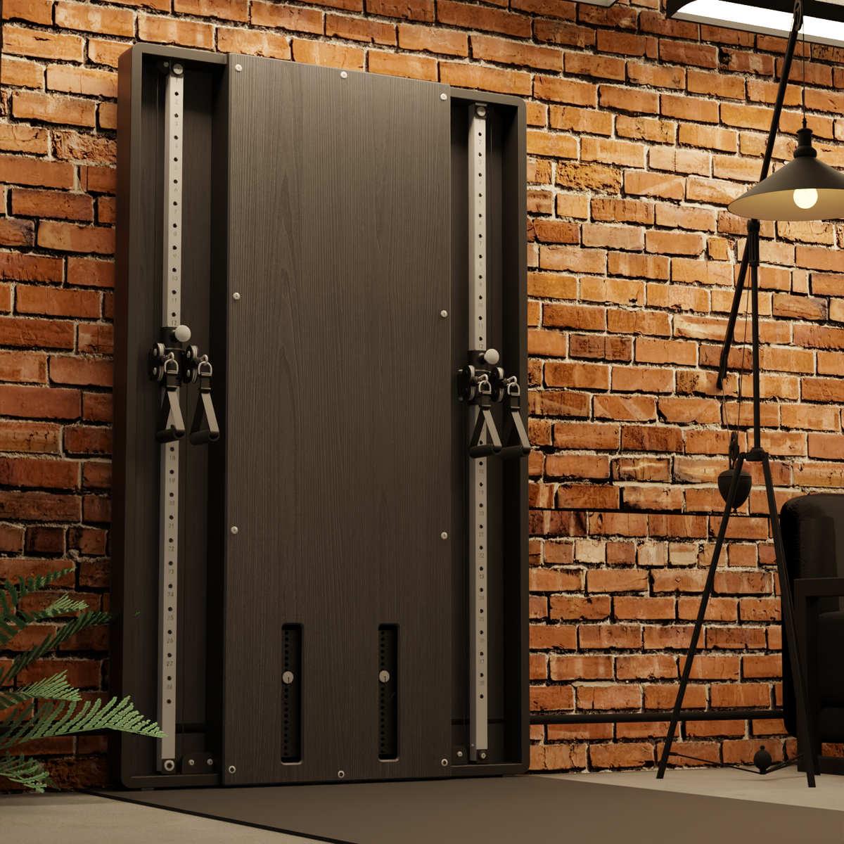 Flow 6 Black - Appareil de musculation fonctionnel mural