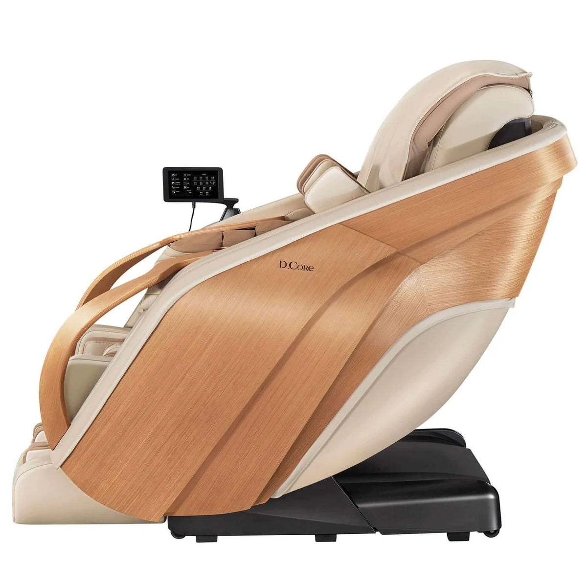 DCore 2 - Fauteuil de massage ultra-premium fabriqué au Japon avec panneaux latéraux en chêne