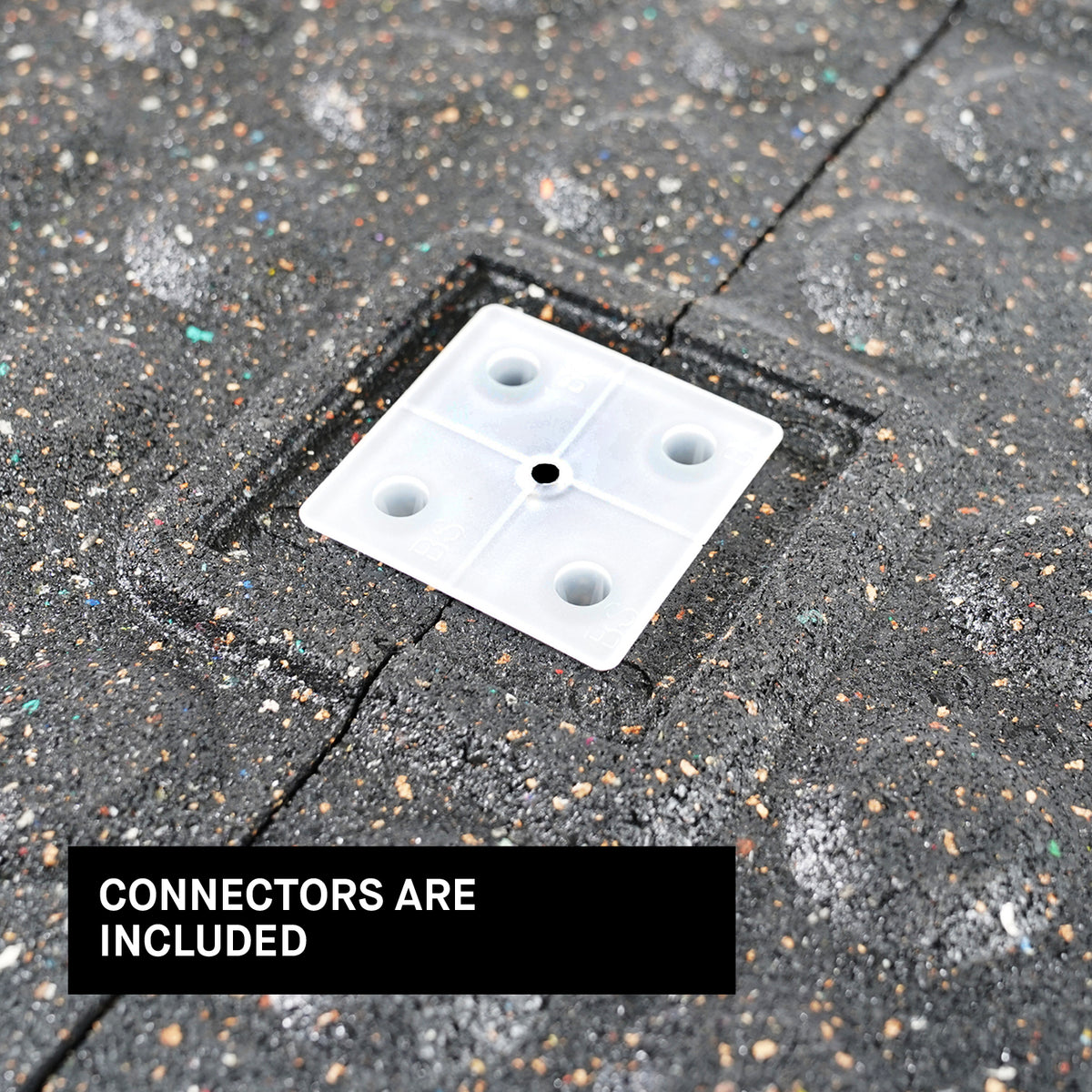 Gorilla Tile - 20mm Corner Ramp Grey with 1.5 Connectors