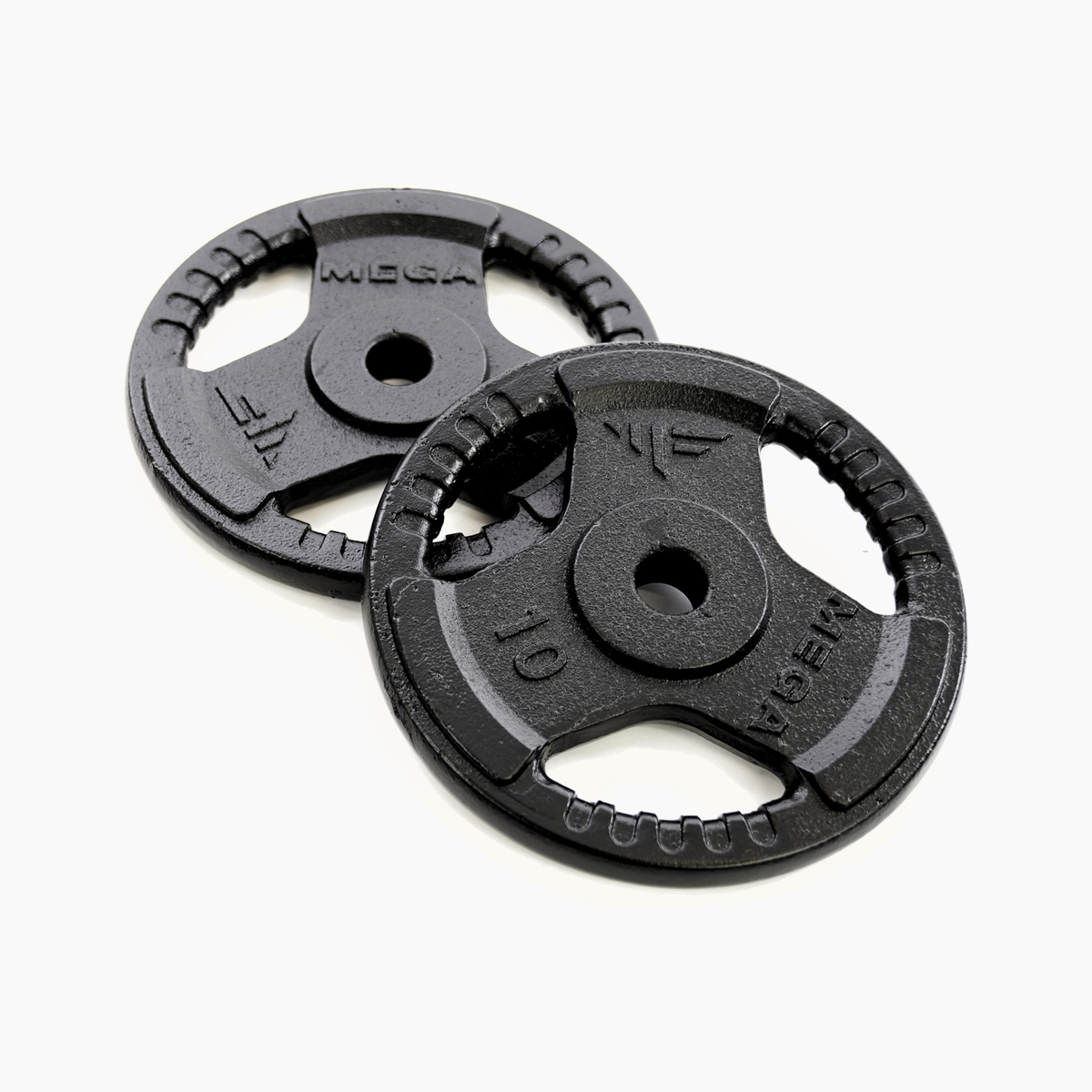 Mega Fitness - Disque de poids standard en acier 1" - 10 lb
