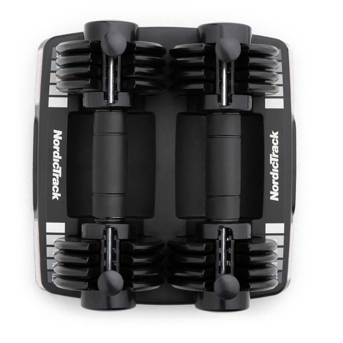 NordicTrack - 12.5 lbs Select-A-Weight Dumbbell Set