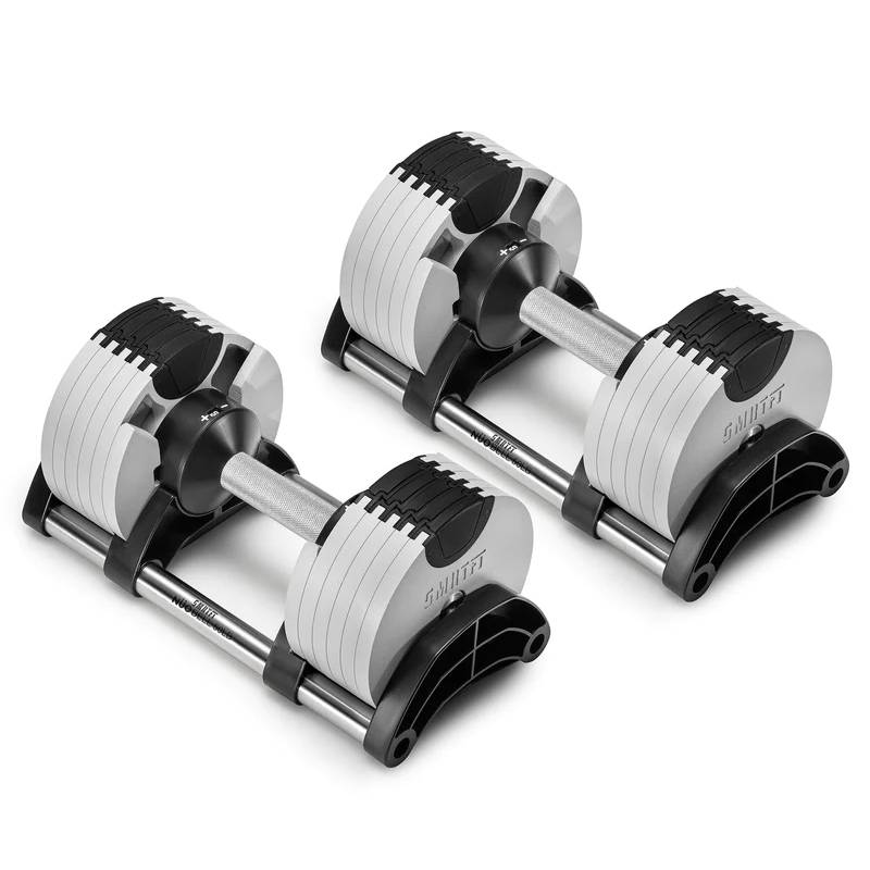 NUOBELL 550 Ash - Paire d'haltères ajustables