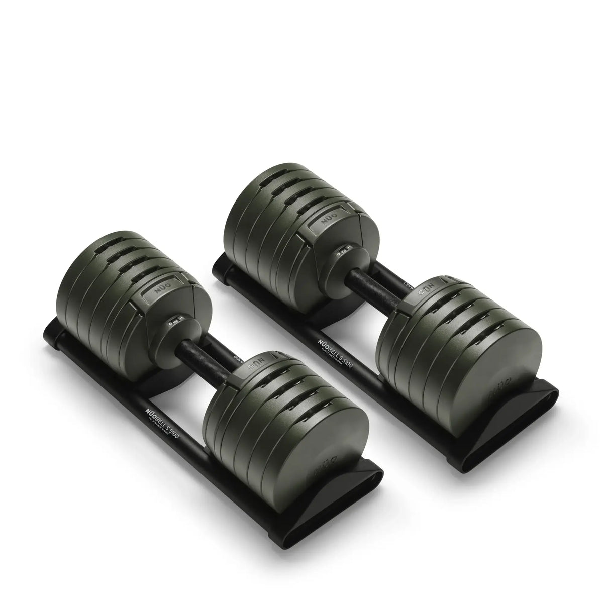 NUOBELL S 5100 Green - Adjustable Dumbbell Pair