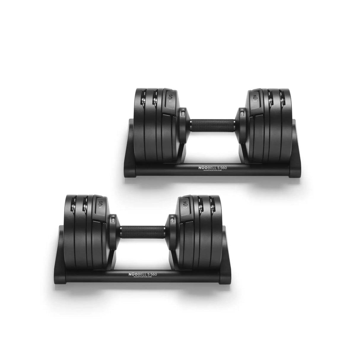 NUOBELL S 560 Black - Adjustable Dumbbell Pair
