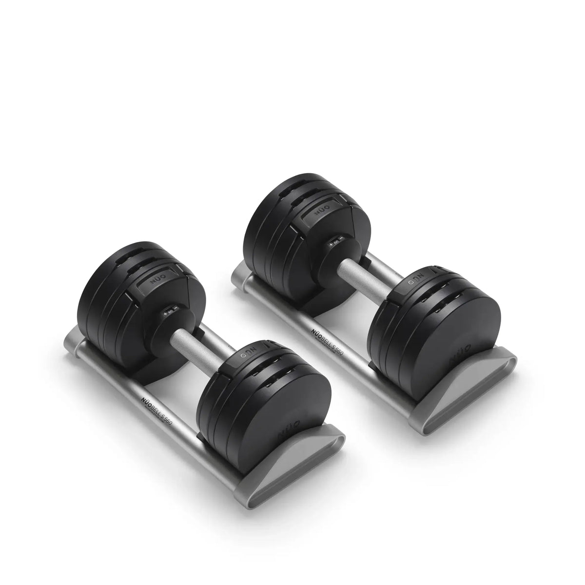 NUOBELL S 560 Argent - Paire d'haltères réglables