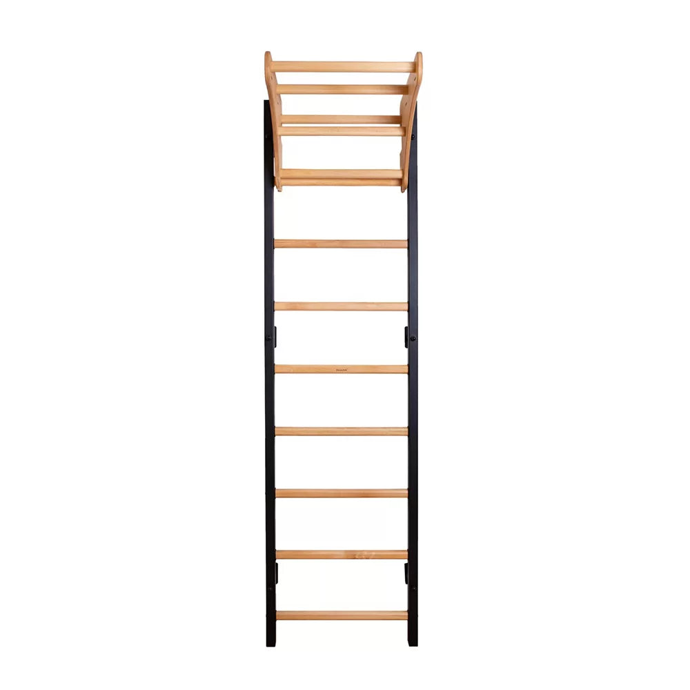 BenchK 711 Série 7 - Noir - Espalier avec barre de traction en bois