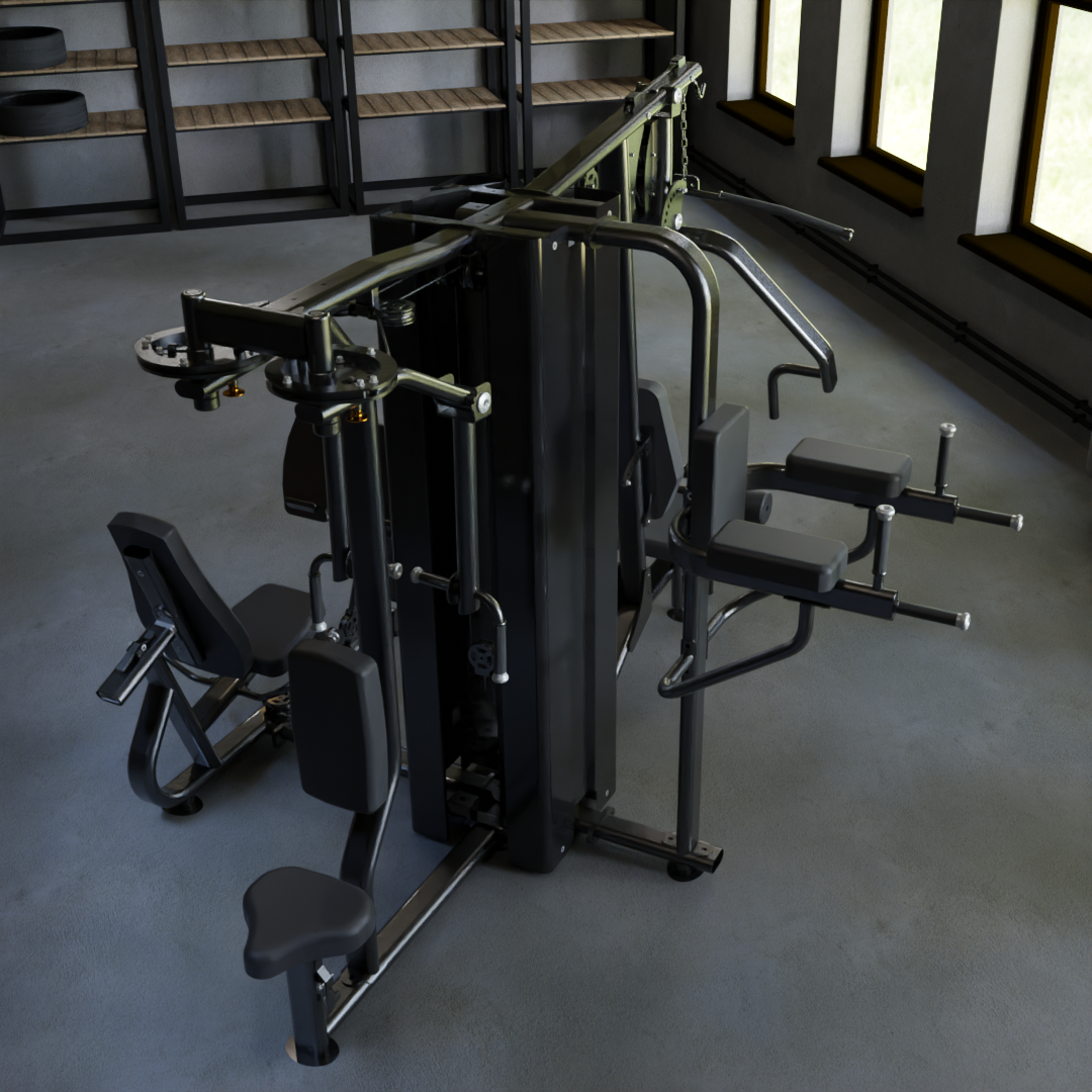 Multi-Gym quatre postes IRONAX X4S