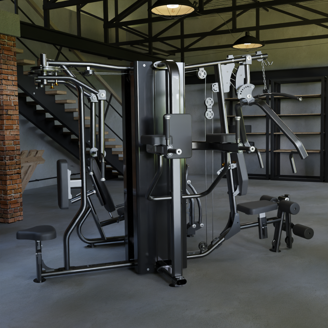 Multi-Gym quatre postes IRONAX X4S