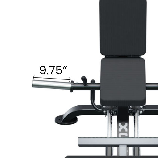 IRONAX XCL Presse à cuisses compacte