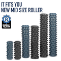 RumbleRoller Extra Firm Midsize (black, 36% firmer) Fitness Accessories Canada.